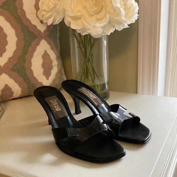 Ingledew’s Spanish Collection sandals kitten heels size 7.5 - Picture 15 of 15